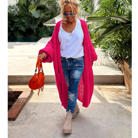 Dylana | Mühelose und trendige Sommer-Strickjacke